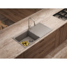 Мойка OMOIKIRI YASUGATA 100-CH Tetogranit/шампань 4993849