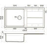 Мойка OMOIKIRI SUMI 100-CH Tetogranit/шампань 4993661