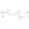 Арматура OMOIKIRI WK-2C-LG 4956497