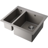 Мойка OMOIKIRI BOSEN 59-2-GR Tetogranit/leningrad grey 4993558
